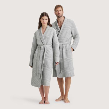 Winther Robe in grey